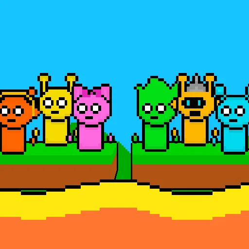 Sprunki Lava Escape 2Player